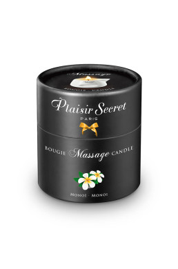 Bougie de massage gourmande Monoi - Plaisir secret