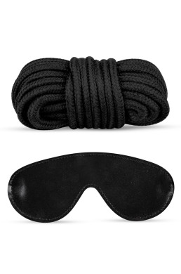 Coffret BDSM  Black Fantasy 10 accessoires - Bedroom Fantasies