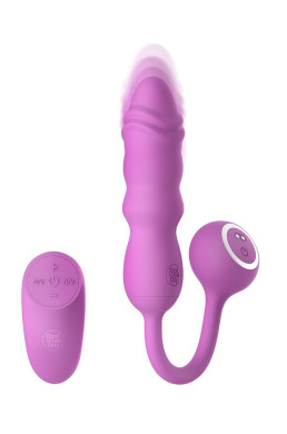 Mini vibro va-et-vient télécommandé - Good Vibes Only