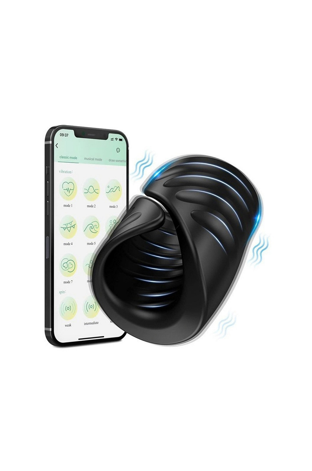 Masturbateur masculin connecté Erowave - DIK