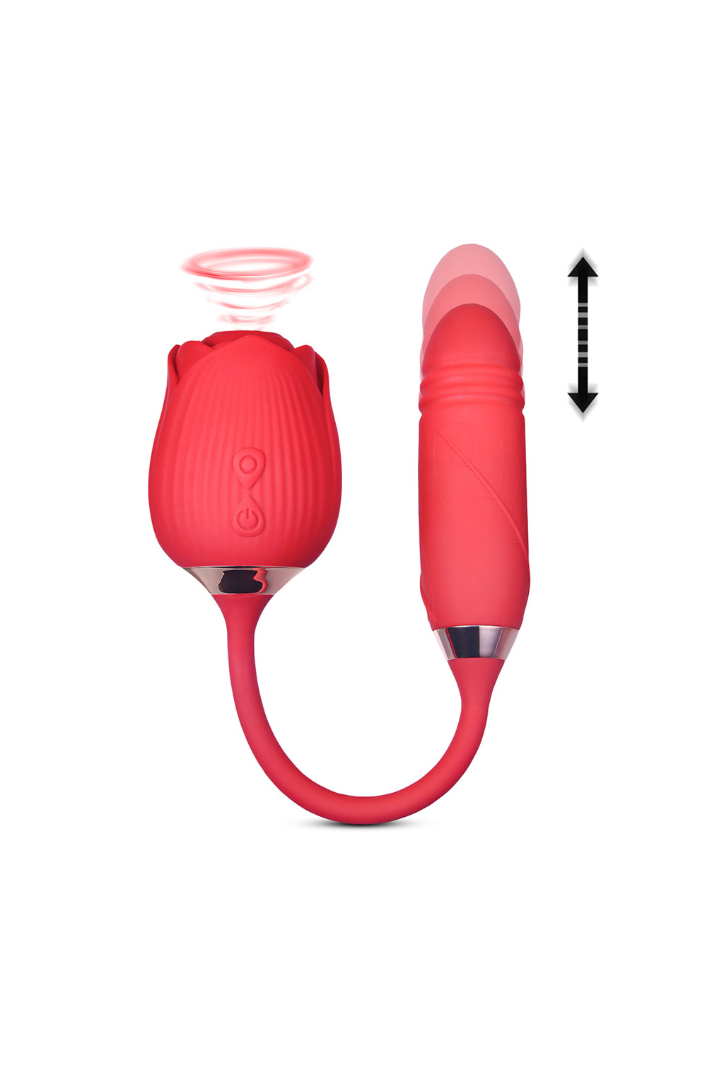 Stimulateur à va-et-vient et aspiration Blisslink - DIK
