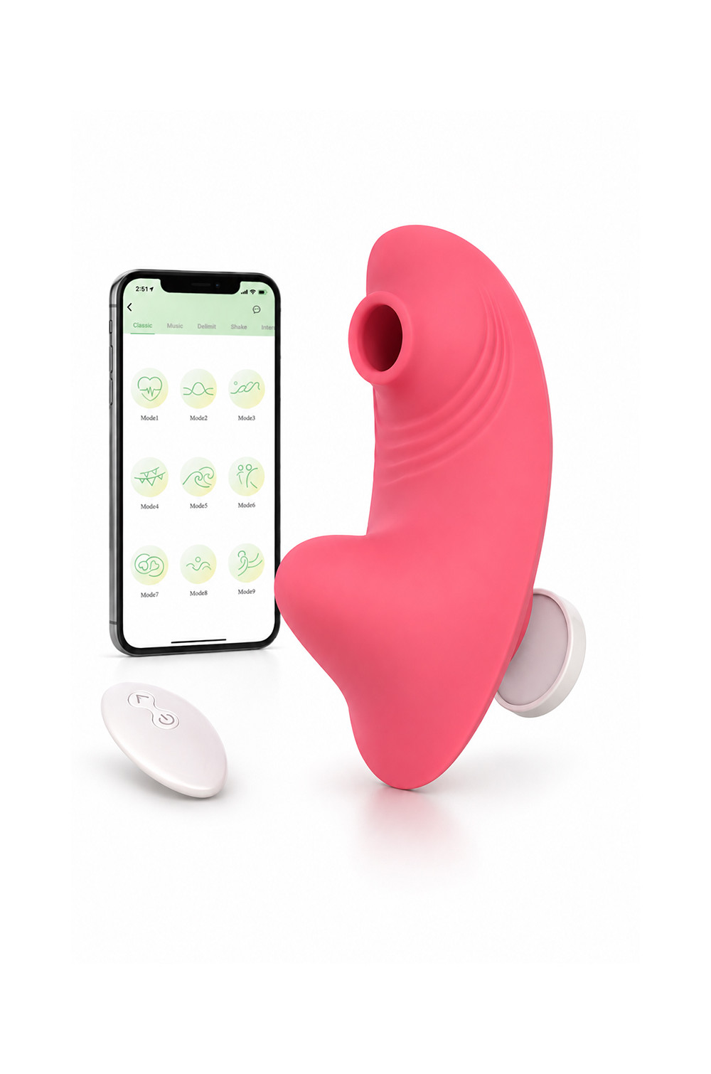 Culotte vibrante connectée Secret Pulse - DIK