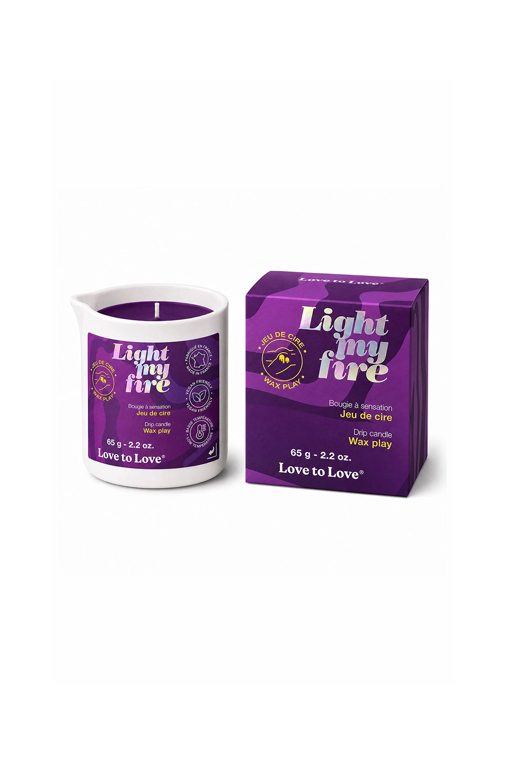 Bougie à sensation Light My Fire - Love to Love