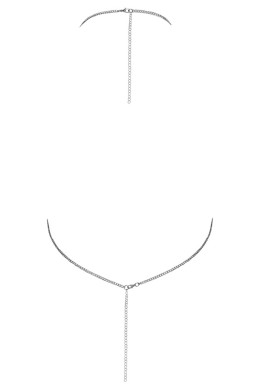 Top en métal argenté - Cottelli ACCESSOIRES