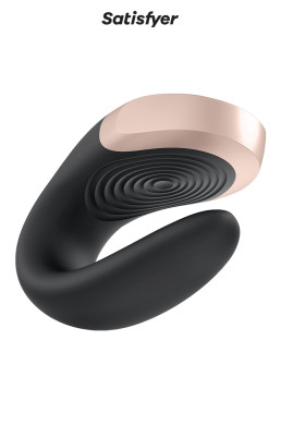 Stimulateur Double Love noir - Satisfyer