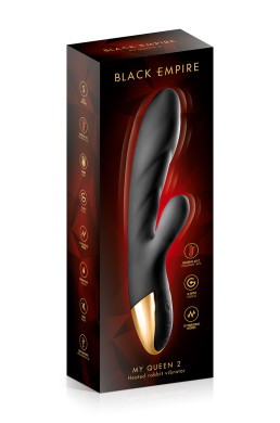 Vibromasseur chauffant My Queen 2 - Black Empire