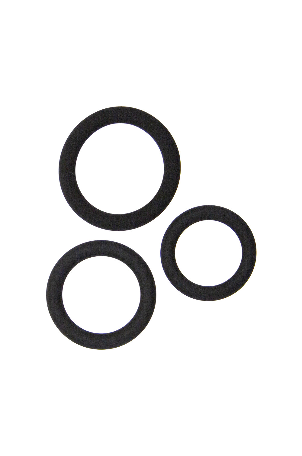 Set 3 cockrings silicone - Litolu Set 3 cockrings silicone - Litolu